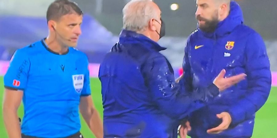 Barcelona Keok di El Clasico, Gerard Pique Labrak Wasit dan Bilang Begini