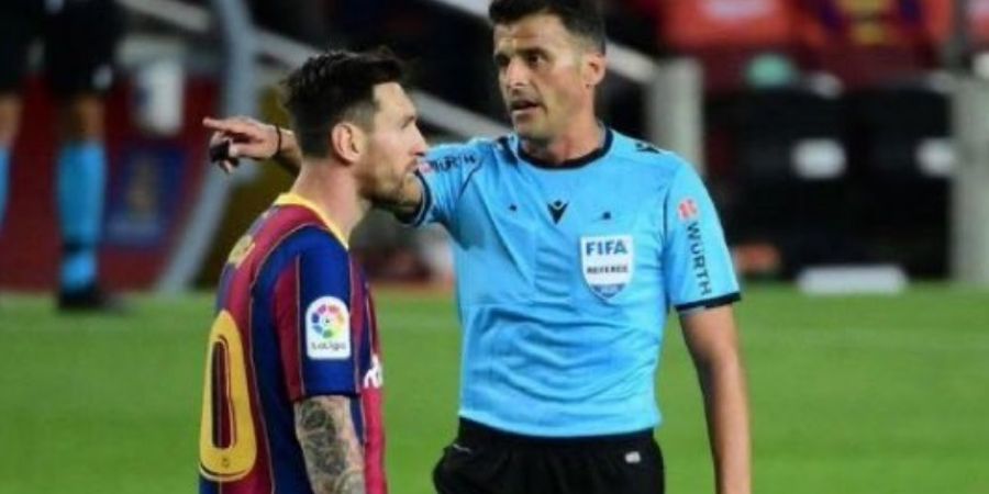 Gara-gara Ucapkan Kalimat Ini, Messi Kena Semprot Wasit di El Clasico