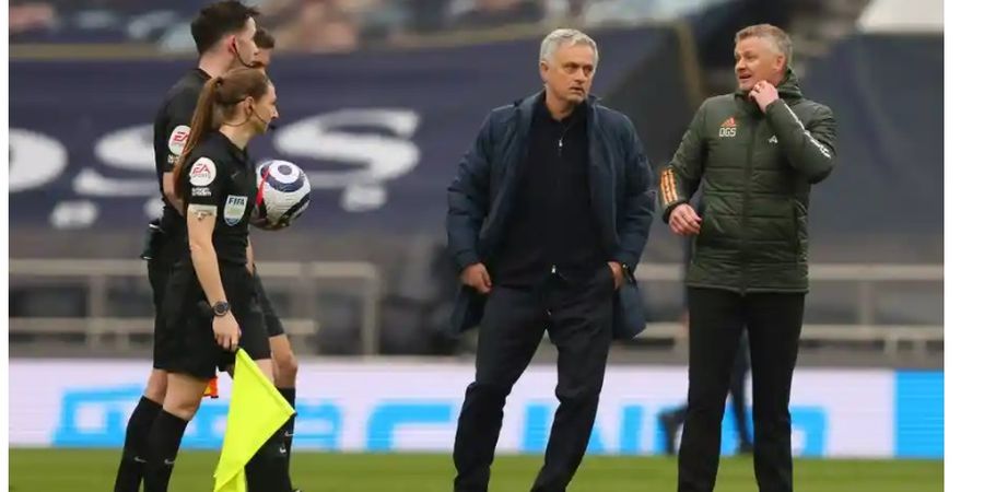 Man United Habisi Tottenham, Mourinho Terlibat Cekcok dengan Solskjaer