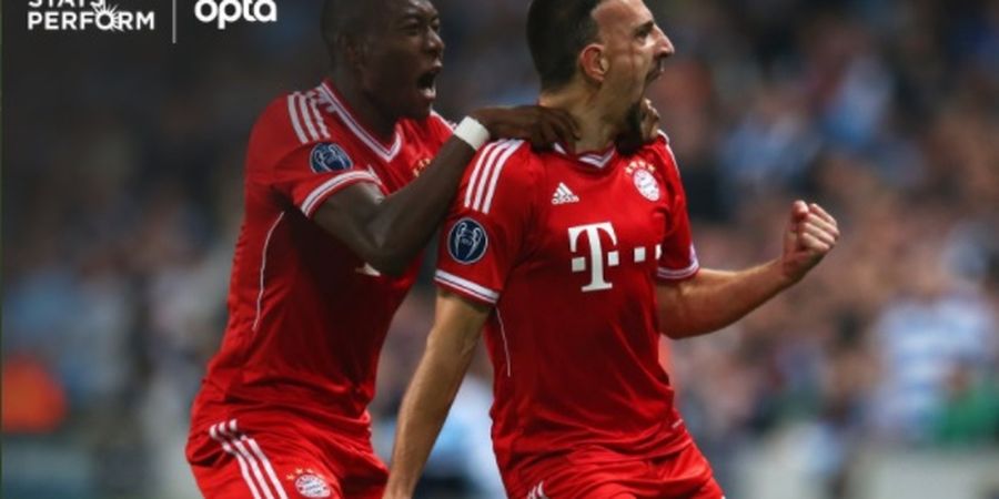 Bayern Muenchen Keok dari PSG, David Alaba Samai Rekor Spesial Franck Ribery