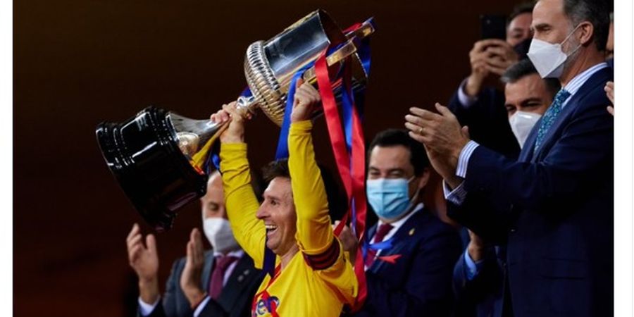 Juara Copa del Rey, Trofi Messi Masih Kalah Banyak dari Eks Barcelona