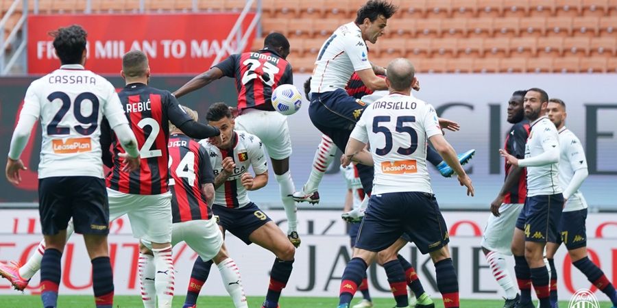 Gara-gara Ini Stefano Pioli Dongkol dengan Laga AC Milan Kontra Genoa