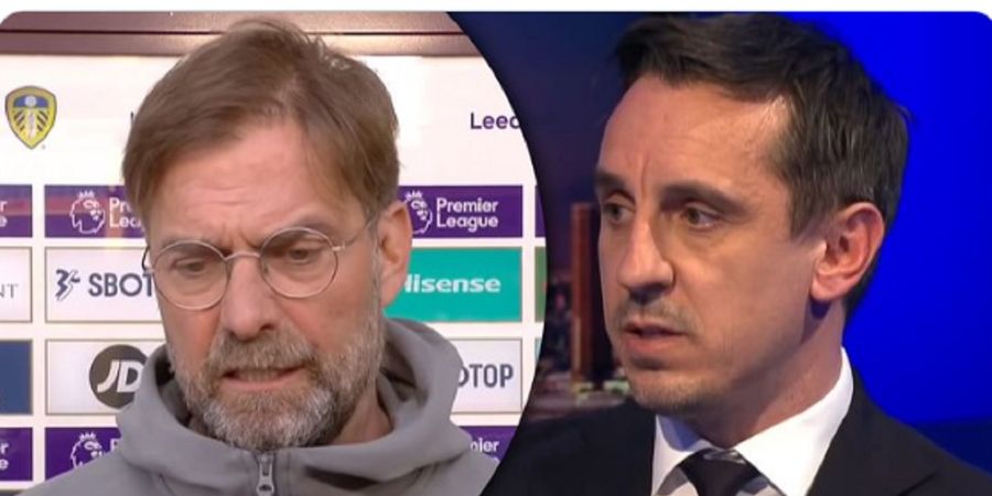 Bingung Dimarahi Pelatih Liverpool, Neville: Entah Apa yang Merasukimu, Klopp