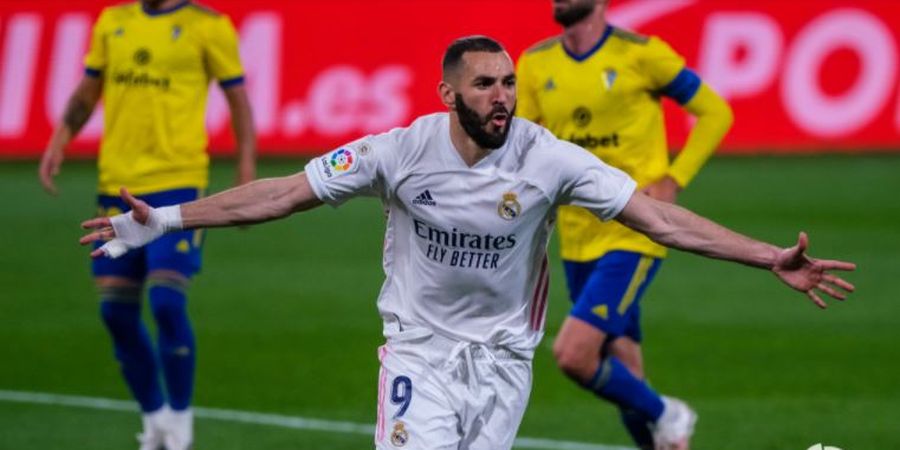 Cetak Dua Gol, Karim Benzema Diberi Kode Serius dari Zinedine Zidane