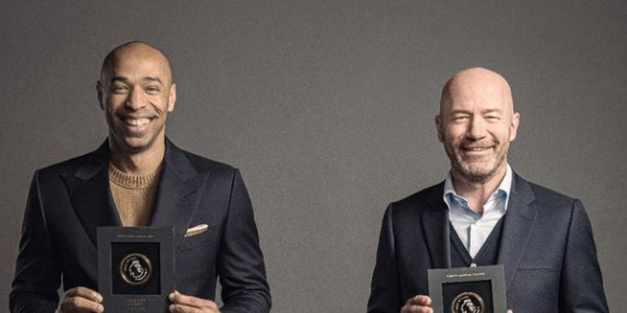 Resmi Diluncurkan, Alan Shearer dan Thierry Henry Jadi Dua Anggota Pertama Premier League Hall of Fame