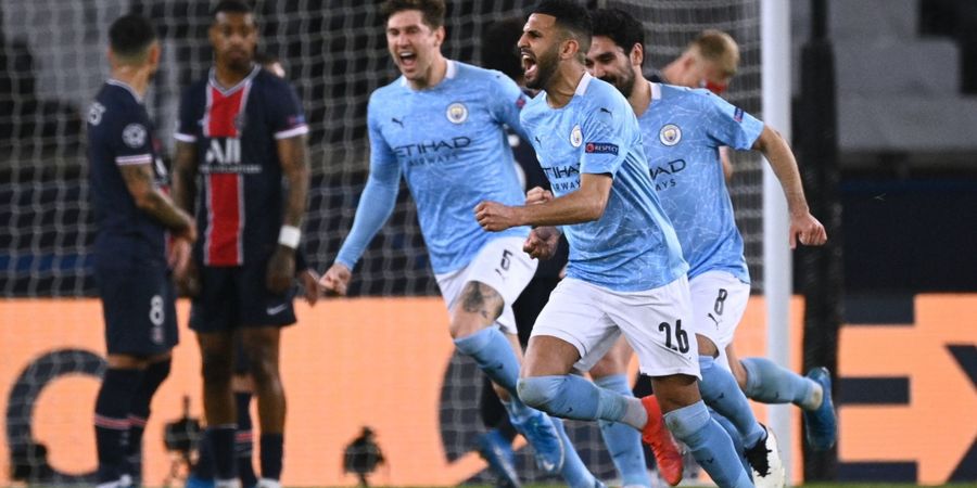 Hasil Liga Champions - Kena Comeback, Satu Pemain Dikartu Merah, PSG Menyerah di Tangan Man City