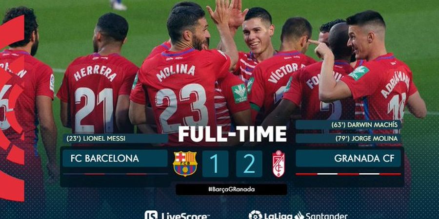 Hasil dan Klasemen Liga Spanyol - Barcelona Terpeleset, 4 Tim Miliki Kans Juara hingga 5 Laga Akhir