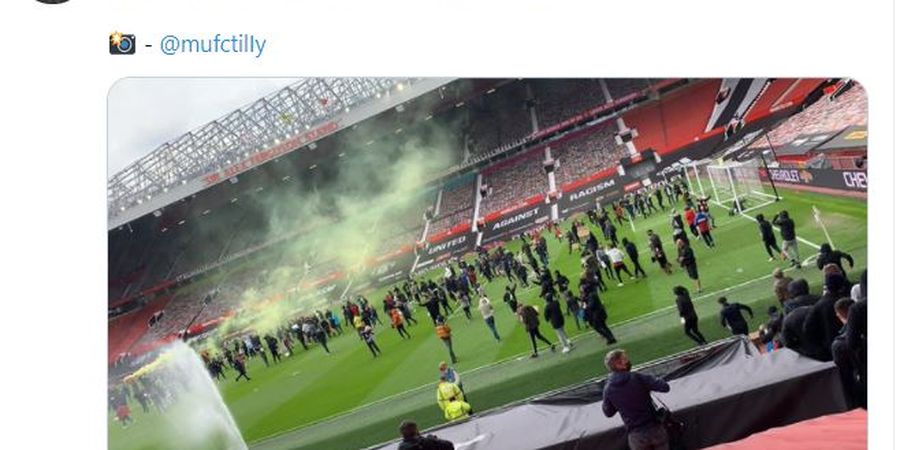 Starting XI Manchester United vs Liverpool - Fans Setan Merah Merusuh di Old Trafford, Laga Ditunda