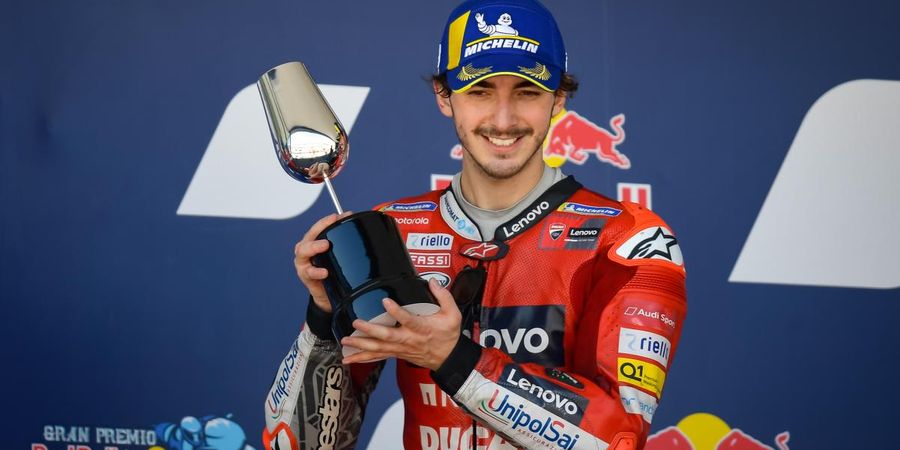 Pimpin Klasemen MotoGP, Bagnaia: Saya Tidak Boleh Pikirkan Kejuaraan atau Akan Jadi Lebih Lambat