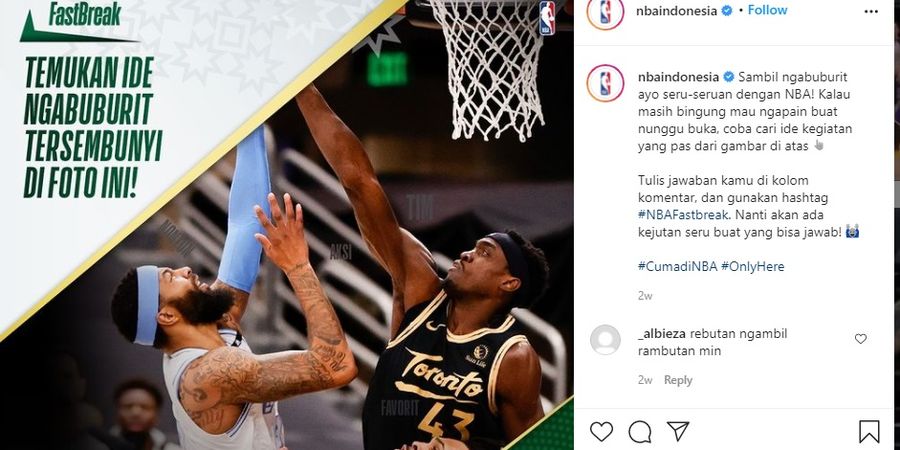 Tips Berpuasa dan Berolahraga ala Bintang NBA