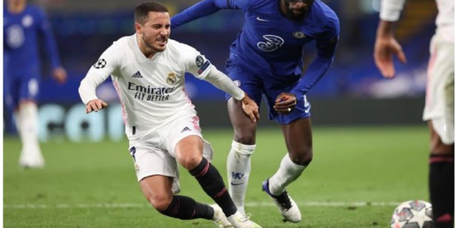 Hasil Liga Champions, Hazard Tertawa Ngakak Usai Real Madrid Disingkirkan Chelsea