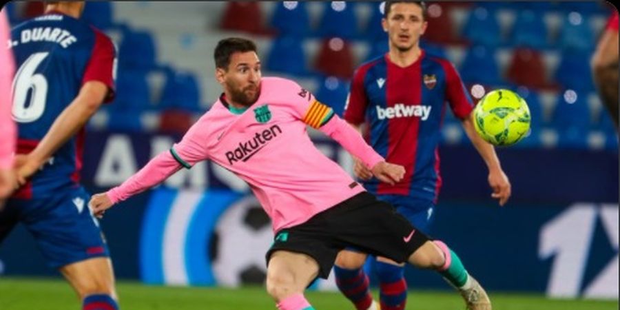 VIDEO - Gol Terakhir Messi di Barcelona, Langka Pakai Kepala