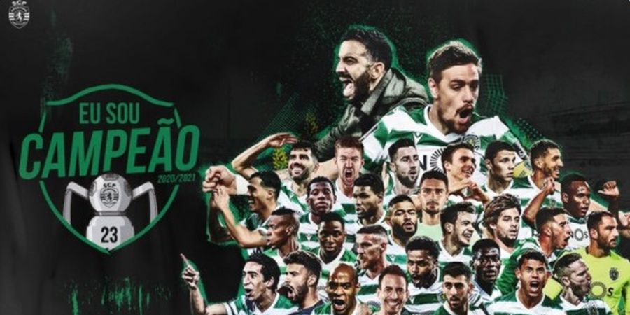 Setelah Jual Bruno Fernandes, Sporting CP Malah Jadi Juara Liga Portugal