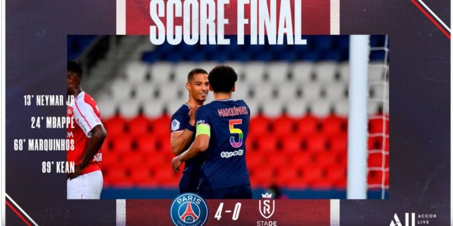 Hasil Liga Prancis - Lille Tersandung, PSG Bisa 2 Trofi dalam Seminggu