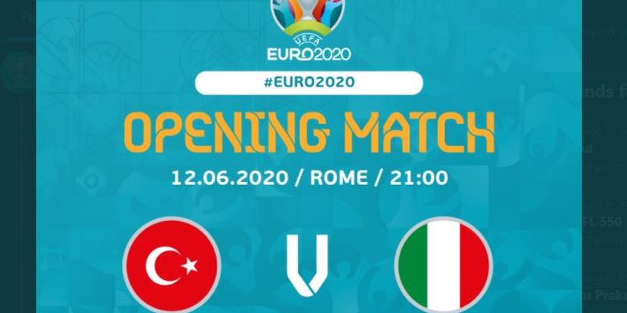 EURO 2020 - Italia vs Turki, Tim Tamu Dinaungi Keajaiban 2 Klub Kuda Hitam