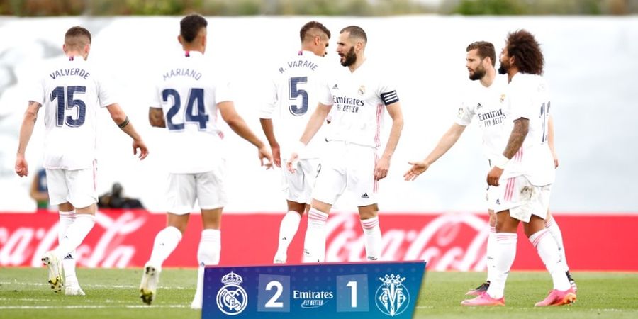 Hasil Liga Spanyol - Diwarnai Gol Haram Benzema, Real Madrid Kehilangan Gelar Juara