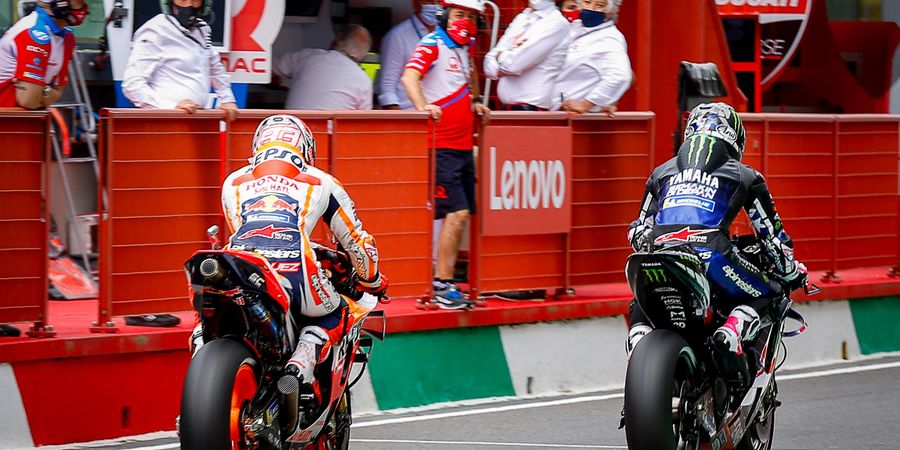 MotoGP Italia 2021 - Yamaha Kecam 'Taktik Kotor' Marquez kepada Vinales pada Kualifikasi