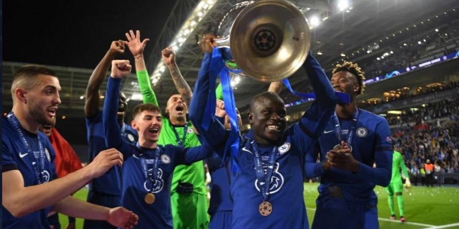 Chelsea Juara Liga Champions, N'Golo Kante Gelandang Terbaik Sedunia