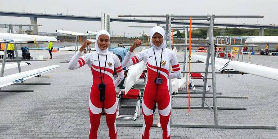 Dayung Olimpiade Tokyo 2020 - Mutiara/Melani Akui Grogi Jalani Debut