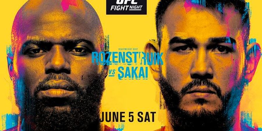 Jadwal UFC Vegas 28 - Penampilan Si Seram asal Suriname