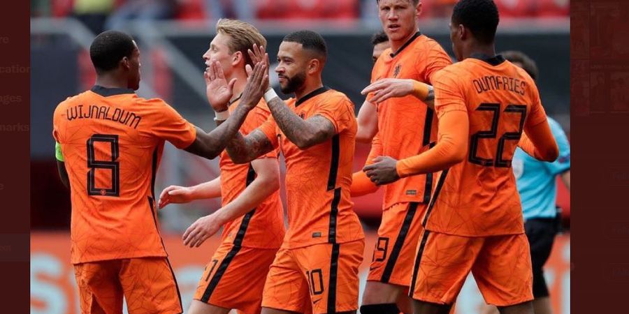 Hasil Lengkap Uji Coba EURO 2020 - Memphis Depay Menggila Jelang Piala Eropa, Belanda Siap