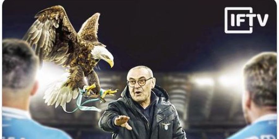 Begini Cara Unik Lazio Umumkan Maurizio Sarri sebagai Pelatih Anyar