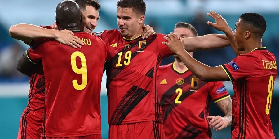 Hasil Euro 2020 - Berkah Dua Kali Blunder, Belgia Curi 3 Poin Perdana