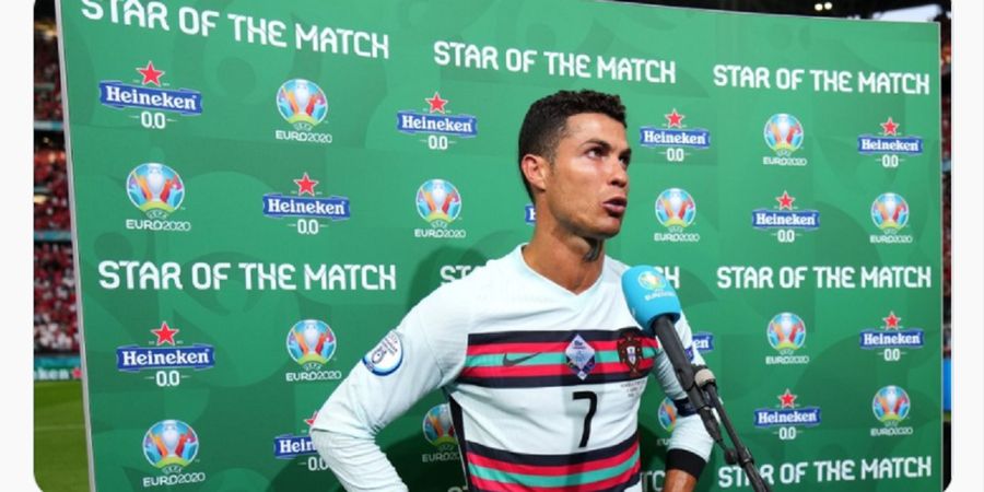 Hasil Euro 2020, Video Cristiano Ronaldo Luapkan Amarah ke Diogo Jota di Lorong Ruang Ganti