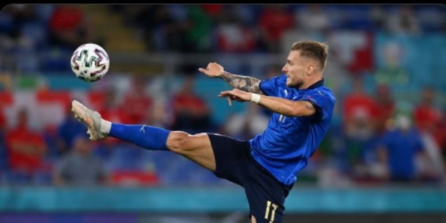 EURO 2020 - Robek Gawang Swiss, Ciro Immobile Sejajar dengan Striker Legendaris Italia