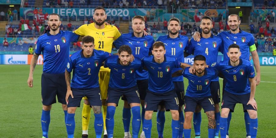 Prediksi EURO 2020 - Italia vs Wales, Anti Main Mata, Juara Grup dan Pecah Rekor 82 Tahun