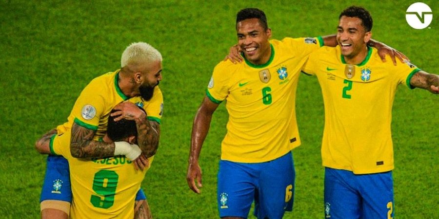 Hasil Copa America 2021 - Nyekor Lagi, Neymar Ramaikan Pesta Gol Brasil atas Peru