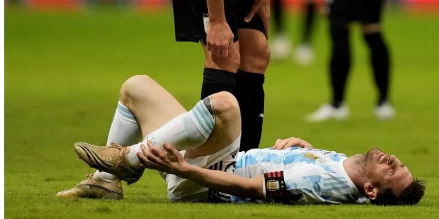 Copa America 2021 - Lionel Messi Marahi dan Usir Dokter Tim Argentina setelah Terkapar di Lapangan