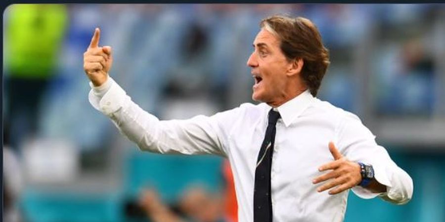 EURO 2020 - Italia Ukir Rekor 30 Laga Beruntun Tak Terkalahkan, Mancini Tetap Merendah