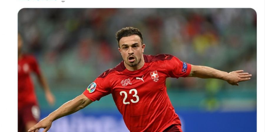 Hasil EURO 2020 - Dua Gol Xherdan Shaqiri Kirim Turki Pulang Tanpa Poin, Swiss Finis di Urutan Ketiga