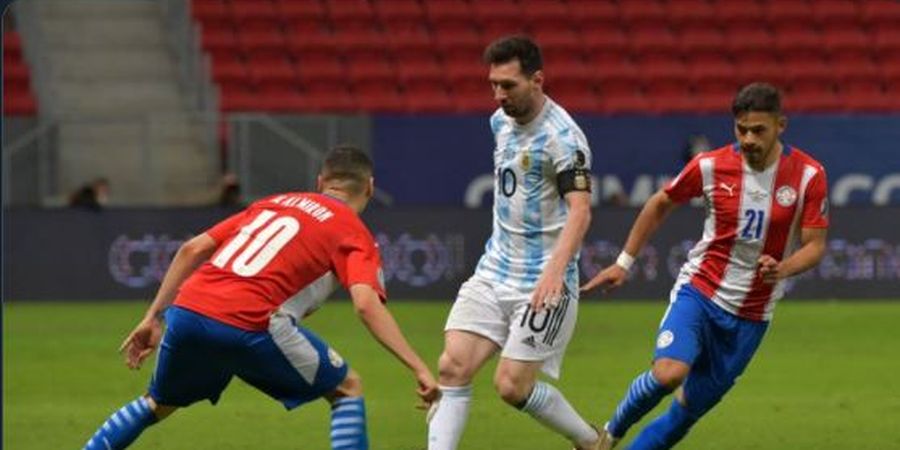 Hasil Copa America 2021 - Lionel Messi Catat Rekor Nasional, Argentina Menang Minimalis atas Paraguay