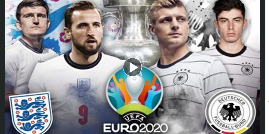 16 Besar Euro 2020 - Inggris Dapat Kabar Gembira, Petaka buat Jerman