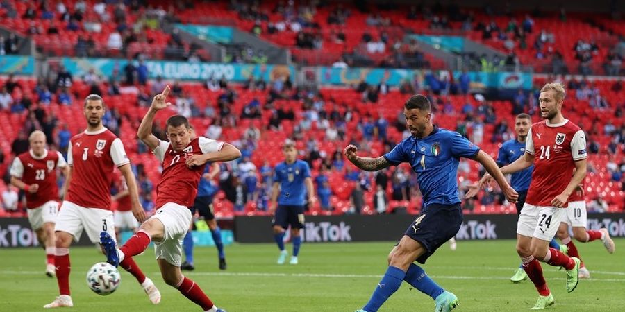 Hasil Lengkap Babak 16 Besar EURO 2020 - Remaja Dinamit Meledak, Italia Kerja Keras Bagai Kuda