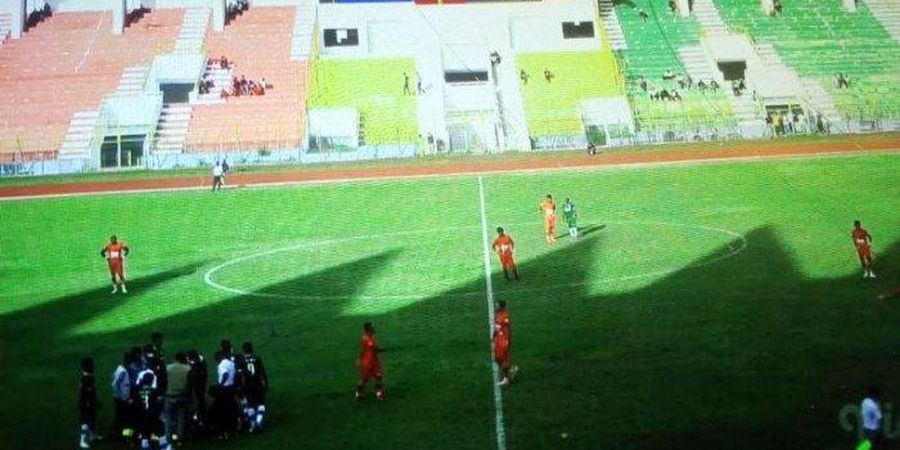 Alasan Dihentikannya Laga Antara Persiraja vs PSMS Medan