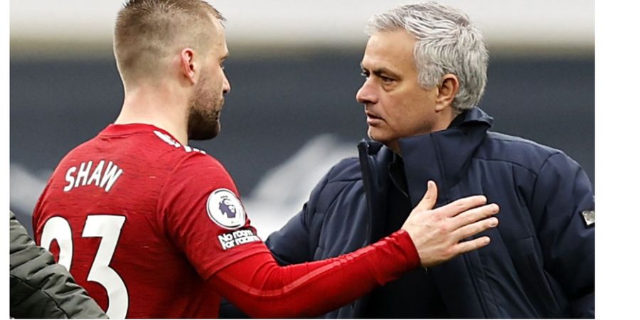 Jose Mourinho Akhirnya Melunak Setelah Berulang Kali Semprot Luke Shaw