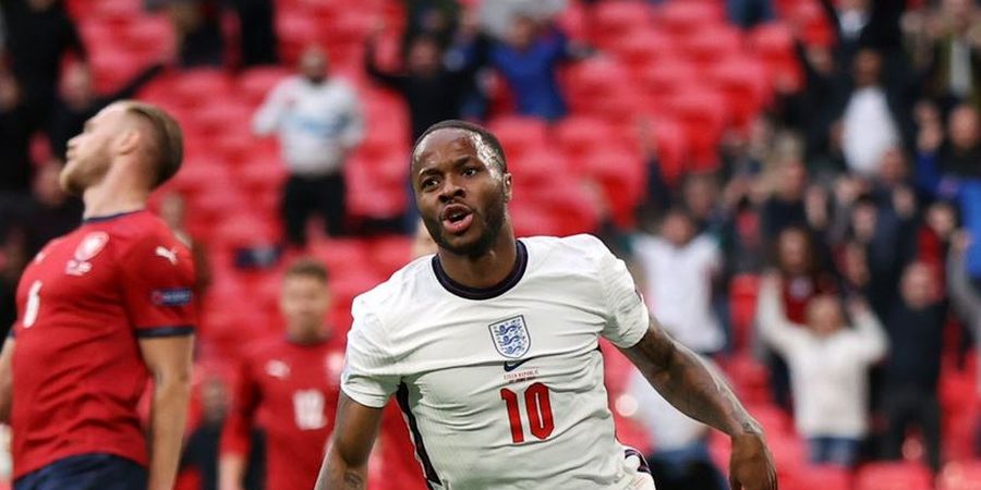 EURO 2020 - Raheem Sterling, dari Banyak Meragukan, Kini Jadi Top Scorer Inggris