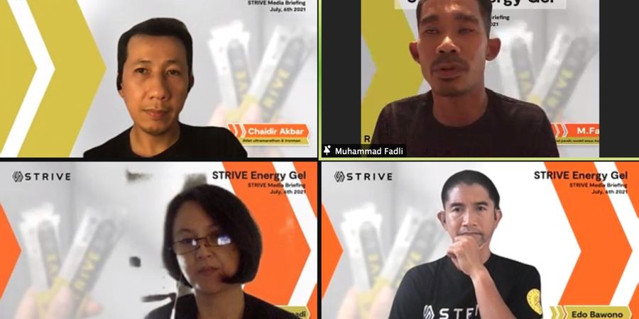 STRIVE luncurkan Energy Gel Pertama, Pilihan Baru Asupan Nutrisi Penggemar Olahraga