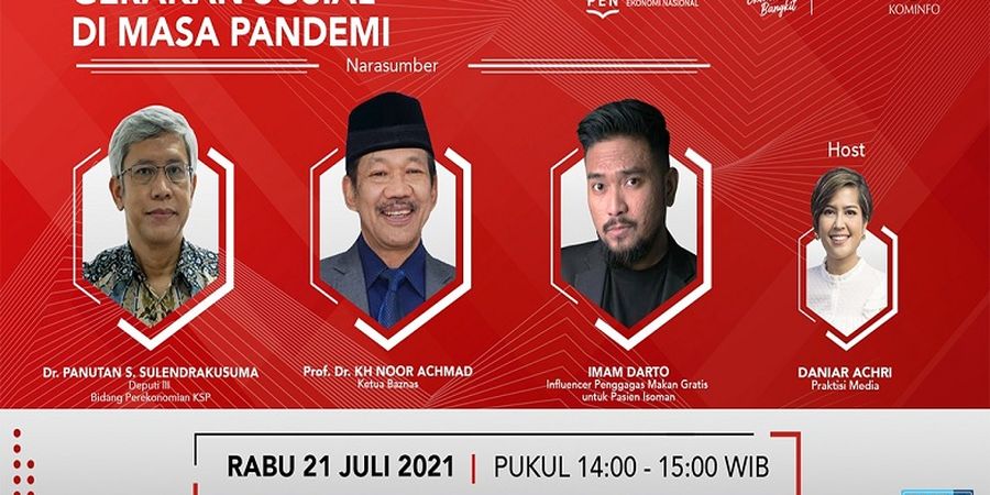 Lonjakkan Kasus Covid-19 Dorong Seluruh Elemen Masyarakat Galang Aksi Sosial