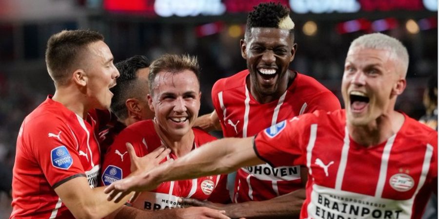 Hasil Liga Champions - Mario Goetze Bawa PSV Eindhoven Ngamuk