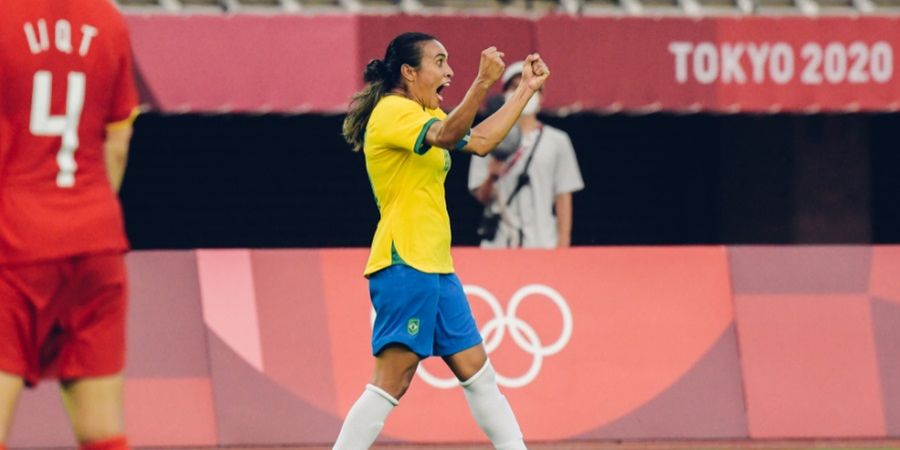 Olimpiade Tokyo 2020 - Cetak Rekor Istimewa, Kapten Timnas Putri Brasil Disanjung Pele Setinggi Langit