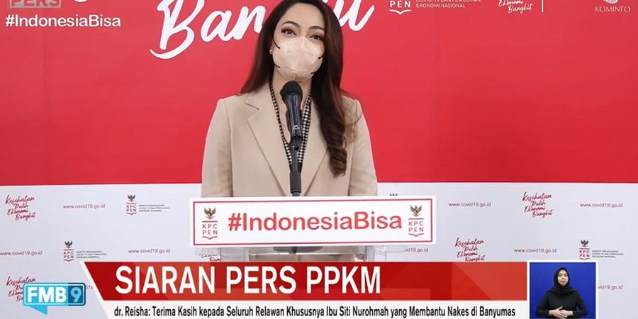 Dr Reisa Broto Asmoro: Untuk Keluar dari Pandemi, Masyarakat Harus Jadi Individu yang Bertanggung Jawab 