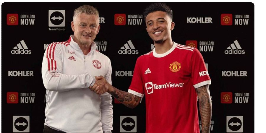 Resmi Jadi Pemain Manchester United, Jadon Sancho: Ini Tempat Saya Sesungguhnya