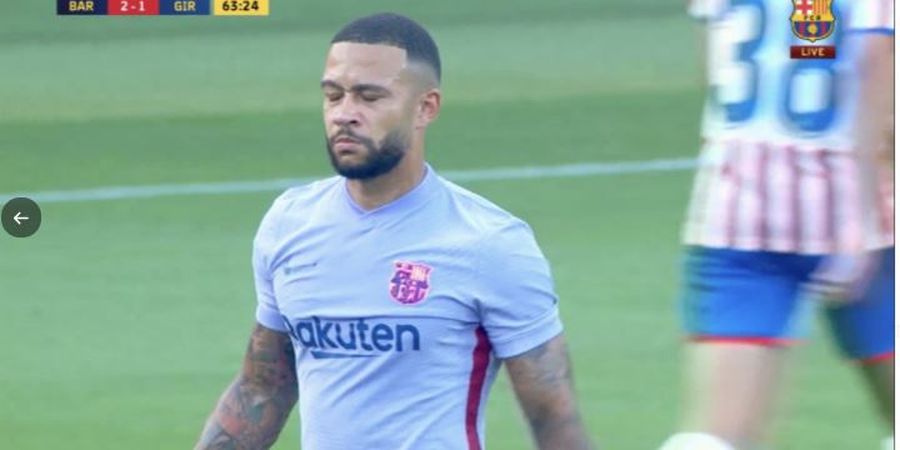 Hasil Pramusim Barcelona - Memphis Depay Punya Debut Manis Walau dengan Nomor Punggung Pinjaman