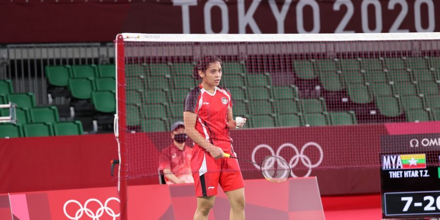 Hasil Bulu Tangkis Olimpiade Tokyo 2020 - Gregoria 'Bantai' Wakil Myanmar