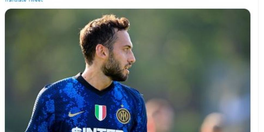 Hasil Pramusim Inter Milan - Hakan Calhanoglu Hattrick Assist dan Cetak Gol, Nerazzurri Menang Setengah Lusin