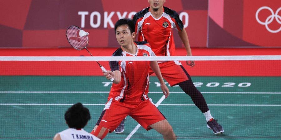 Hasil Bulu Tangkis Olimpiade Tokyo 2020 - Langkah Ahsan/Hendra Terhenti pada Semifinal